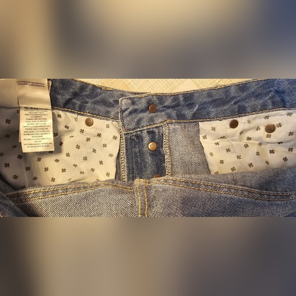 Lucky Brand Est.1990.Patched Jeans 12/31 Long,High-Rise90'   V-GRK - Picture 13 of 16